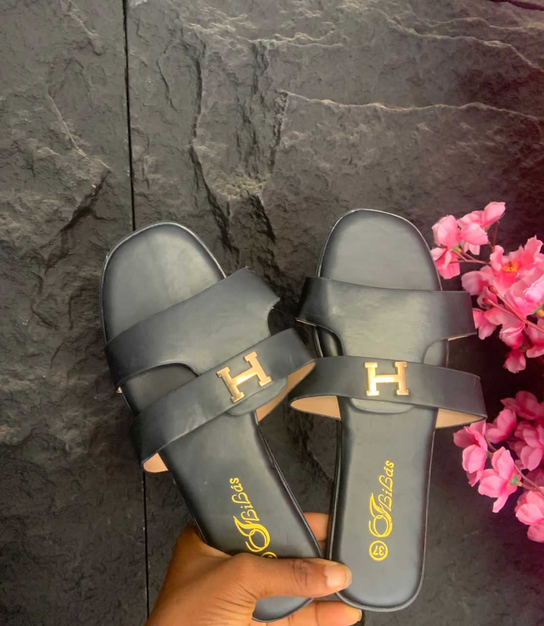 Hermes slippers